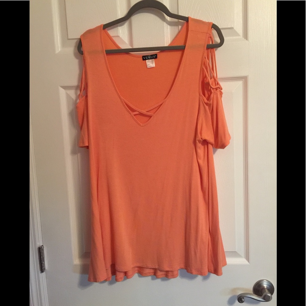 Cold shoulder blouse